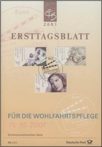 Almanya ETB 43/2001 – Für die Wohlfahrtspflege