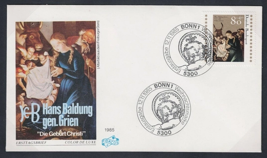 Almanya 1985 Noel, Hans Baldung’un 500. doğum günün FDC