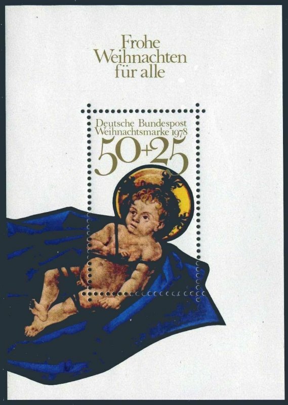 ALMANYA 1978 NOEL BLOK
