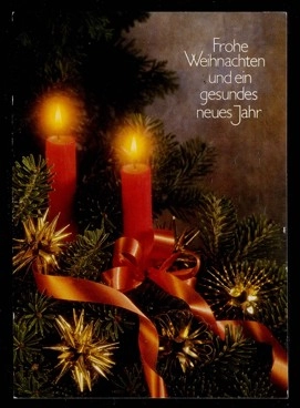 Klasik Noel tebrik kartı örneklerinden