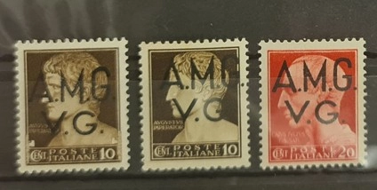 AMG VG Venezia Giulia Pulları – İtalya 1945 Vintage Koleksiyon