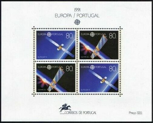 1991 PORTEKİZ EUROPA CEPT - Avrupa Havacılık ve Uzay