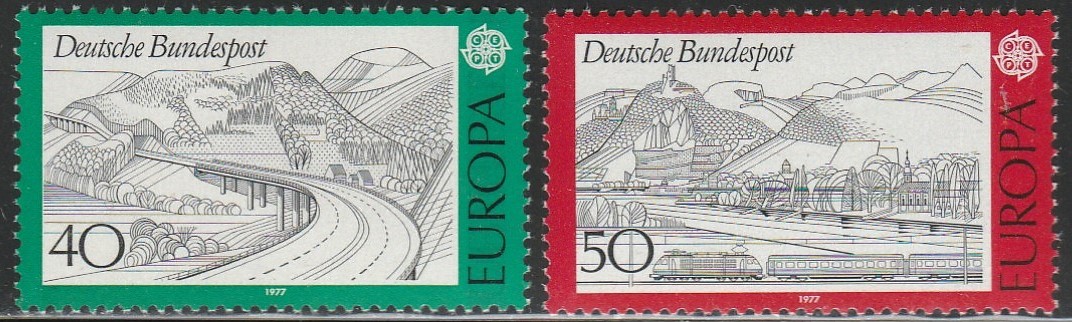 1977 ALMANYA EUROPA CEPT