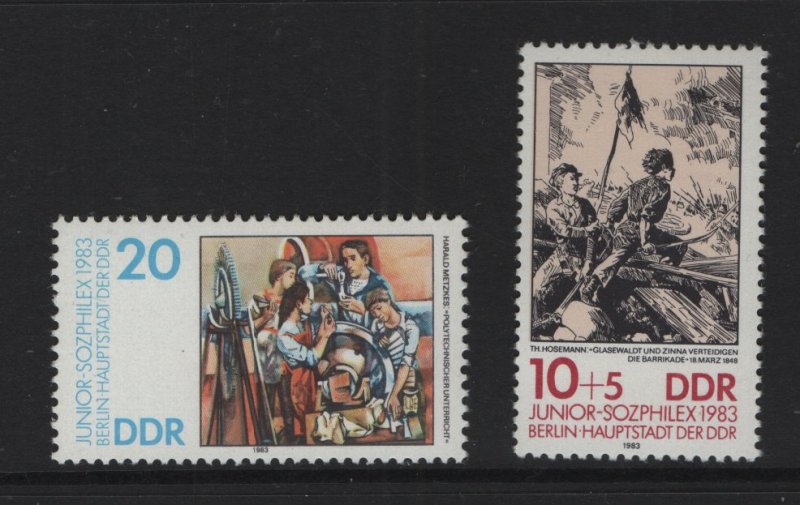 ALMANYA DDR 1983 JUNIOR SOZPHILEX