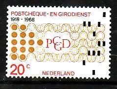 HOLLANDA 1968 Post Office Bank’ın 50. Yıldönümü