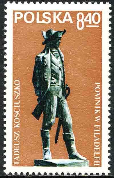 POLONYA 1979 Tadeusz Kosciuszko Heykeli