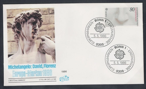 Almanya 1986 Avrupa: Doğa ve çevre koruma FDC