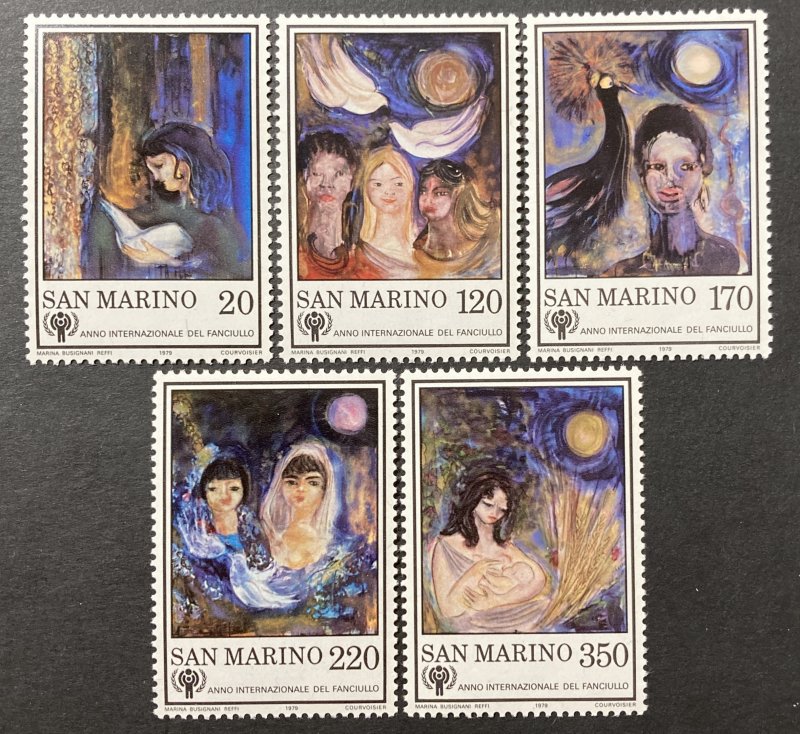 SAN MARİNO 1979 TABLOLAR