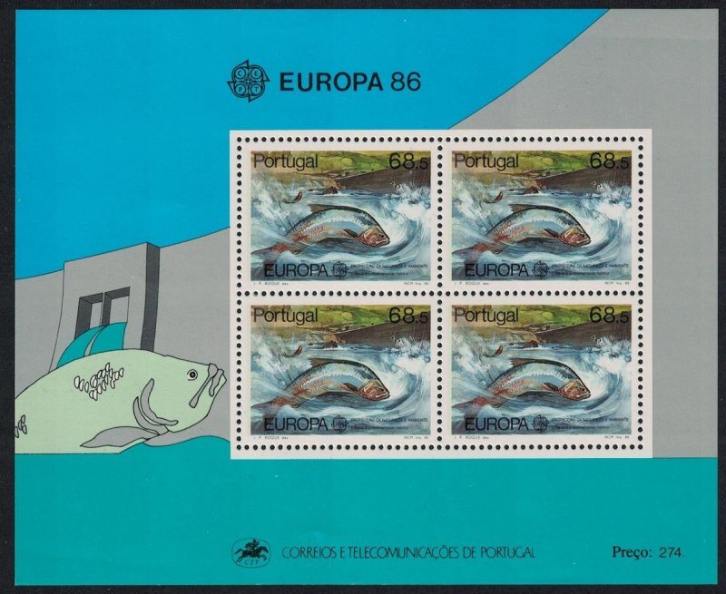 1986 PORTEKİZ EUROPA CEPT - Doğa Koruma