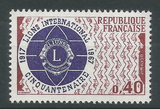 FRANSA 1967 Uluslararası Lions’un 50. Yıldönümü