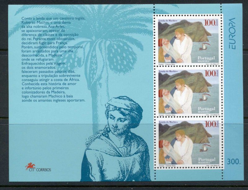 1997 MADEİRA PORTEKİZ EUROPA CEPT