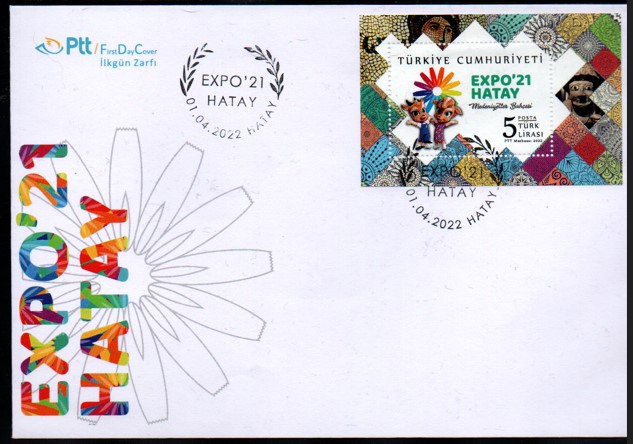 2022 EXPO’21 HATAY FDC