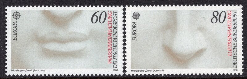 1986 EUROPA CEPT ALMANYA