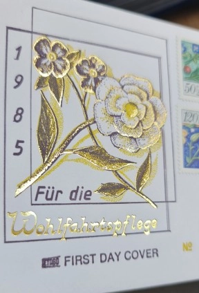 Almanya 1985 Çiçekler ve Bitkiler Temalı FDC, Bonn