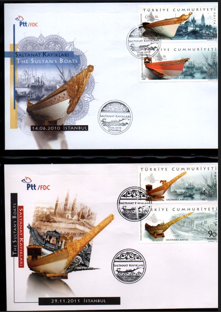 2010-2011 SALTANAT KAYIKLARI 2 FDC 