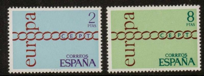 1971 İSPANYA EUROPA CEPT 
