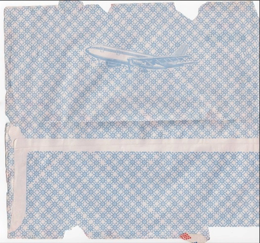 1984 Hindistan’dan Batı Almanya’ya Airmail Zarfı – Ramsons Global Agencies Gönderimi