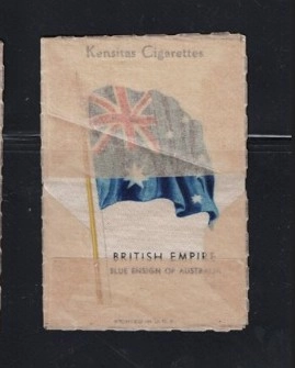 1933 Wix Kensitas İpek Sigara Kartları, Britanya İmparatorluğu Bayrakları