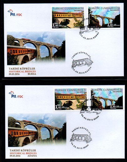 2015 TARİHİ KÖPRÜLER FDC