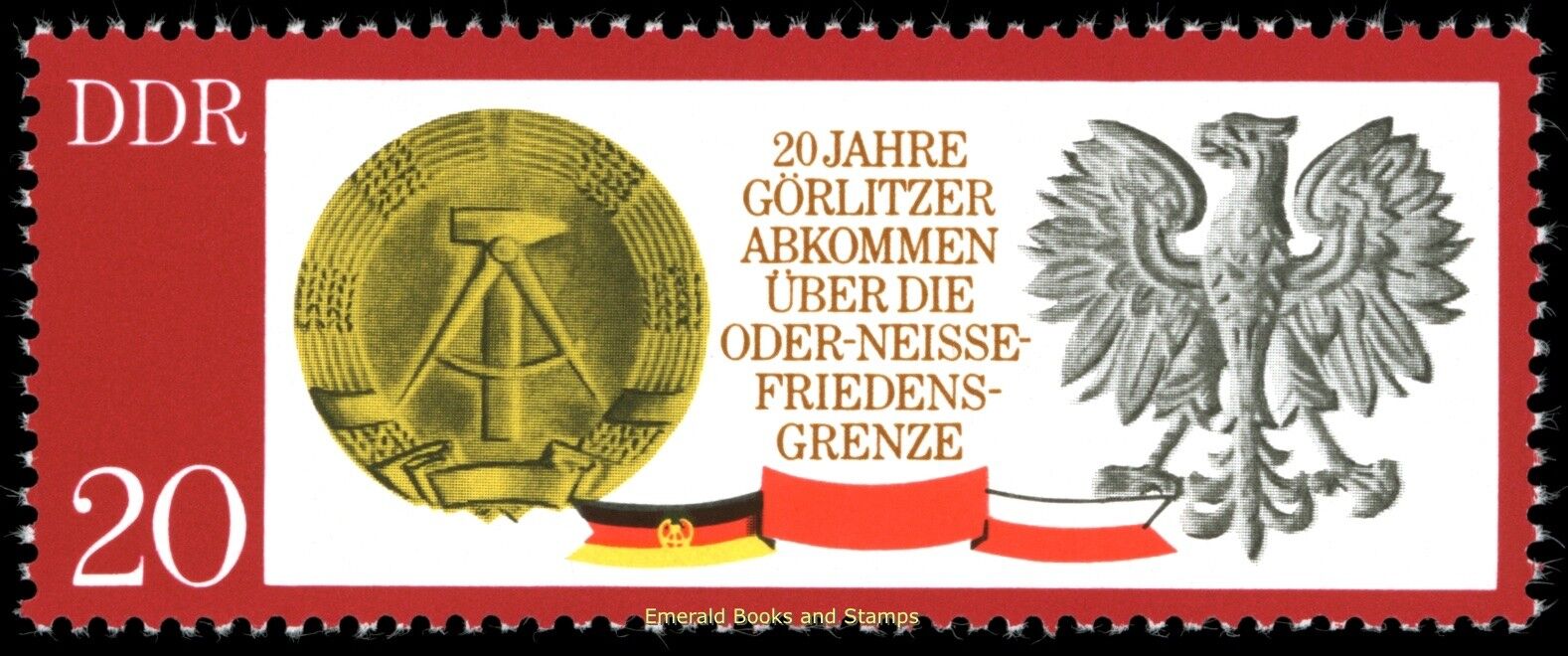 ALMANYA DDR 1970 GÖRLİTZER ANTLAŞMASI