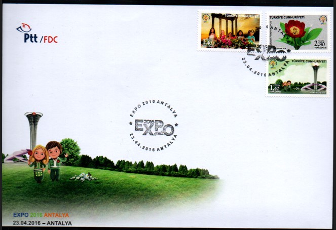 2016 EXPO 2016 ANTALYA FDC