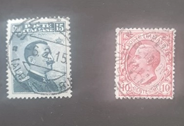1926-1934 İtalya posta pulları, Kral III. Victor Emmanuel, Damgalı