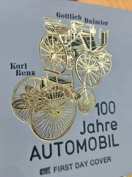 Almanya 1985 Otomobilin 100. Yılı FDC, Bonn