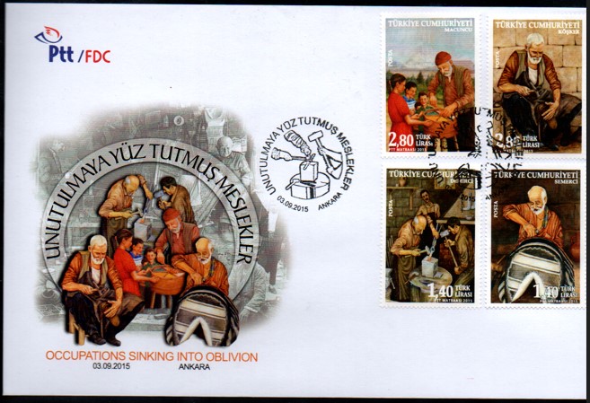 2015 UNUTULMAYA YÜZ TUTMUŞ MESLEKLER FDC