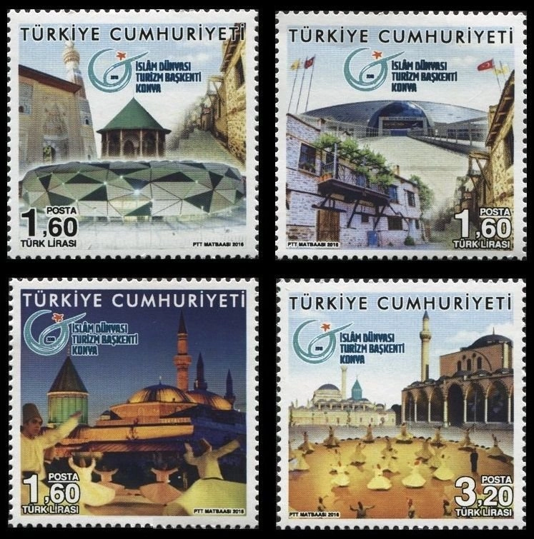 2016 İSLAM DÜNYASI TURİZM BAŞKENTİ KONYA MNH