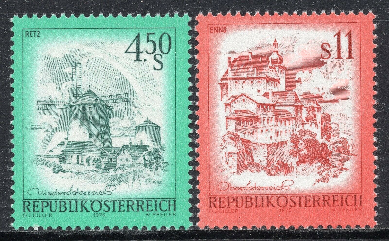 AVUSTURYA 1976 MANZARALAR -1