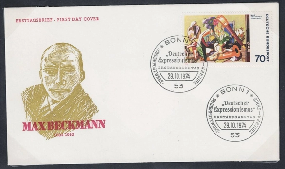 Almanya 1974 Alman Ekspresyonizmi FDC
