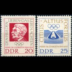  ALMANYA DDR 1963 COUBERTIN OLİMPİYATLARI