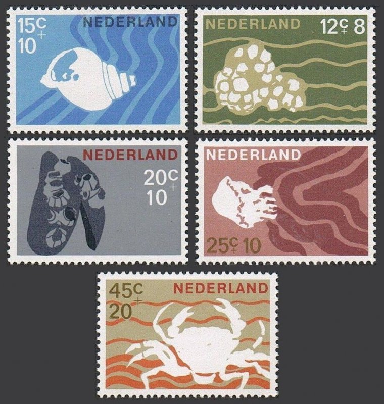 HOLLANDA 1967 Hayırseverlik Pulları