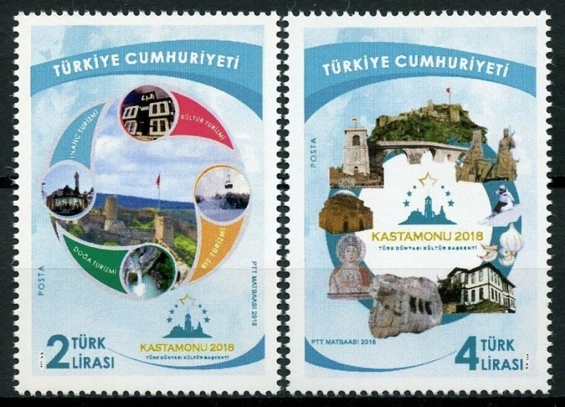 2018 KASTAMONU TÜRK DÜNYASI KÜLTÜR BAŞKENTİ MNH