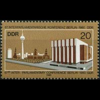 ALMANYA DDR 1980 67. Parlamentolar Arası Konferans