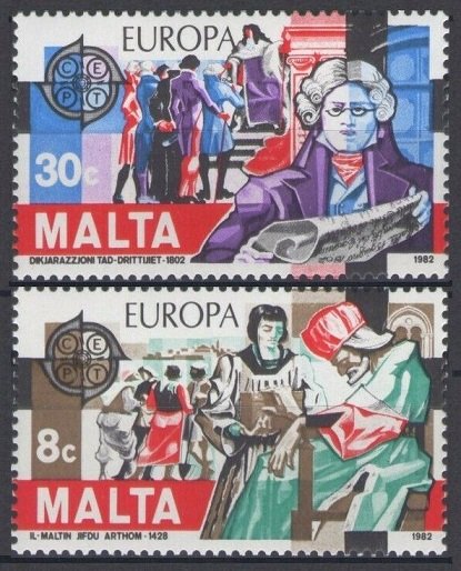 1982 EUROPA CEPT MALTA