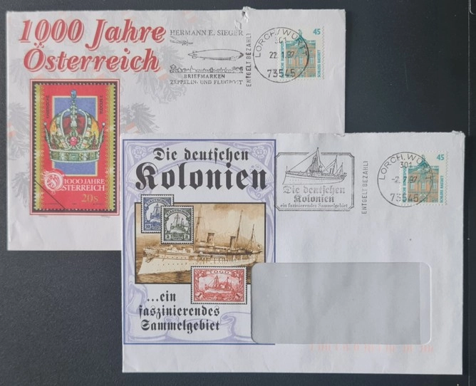 1000 Jahre Österreich 1977 Zarfı – Hermann E. Sieger