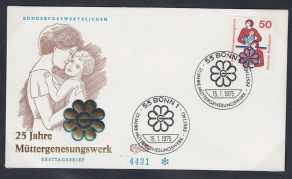 Almanya 1975 Annelerin İyileşme Vakfı’nın 25 yılı FDC