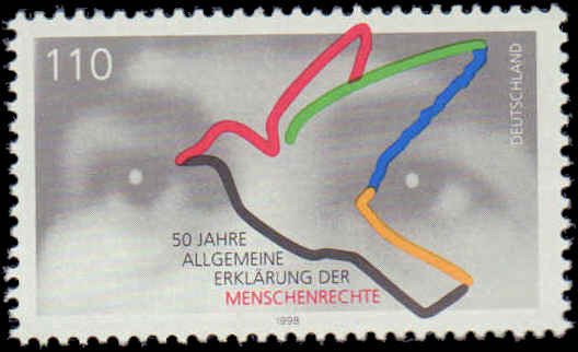ALMANYA 1998 İNSAN HAKLARI EVRENSEL BİLDİRGESİ 50. YILDÖNÜMÜ