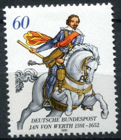 ALMANYA 1991 General Jan von Werth’in Ölümünün 400. Yıldönümü