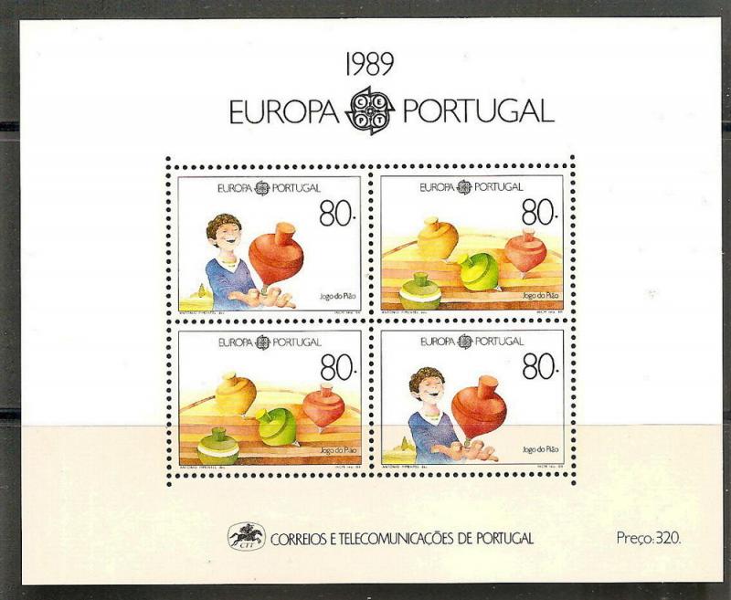 1989 PORTEKİZ EUROPA CEPT-Çocuk Oyunları
