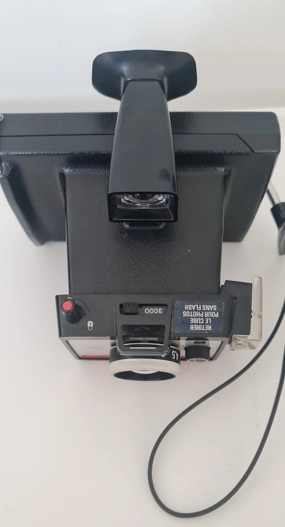 Vintage Polaroid Colorpack 80 Land F Siyah Plotoğraf Makinesi
