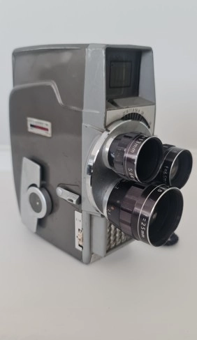 Sankyo Movimat 8 mm Sinema Kamerası-3 Pronon Lens