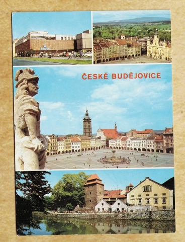 České Budějovice Kartpostalı