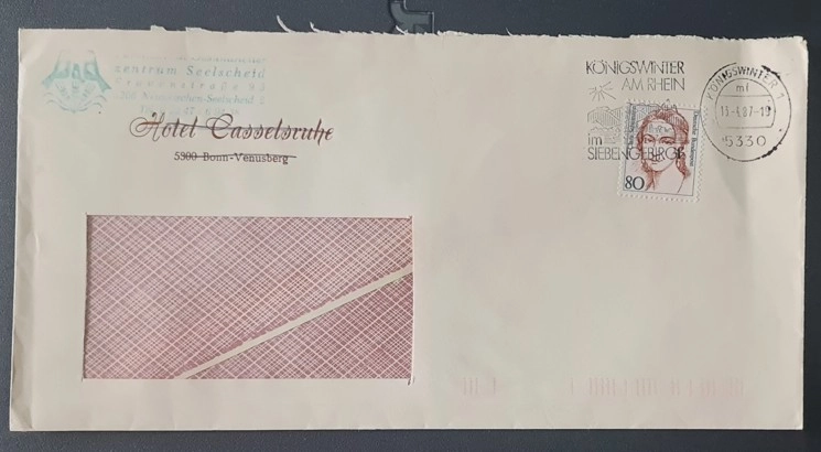Hotel Casserlbruch Bonn Zarfı – Königswinter 1979