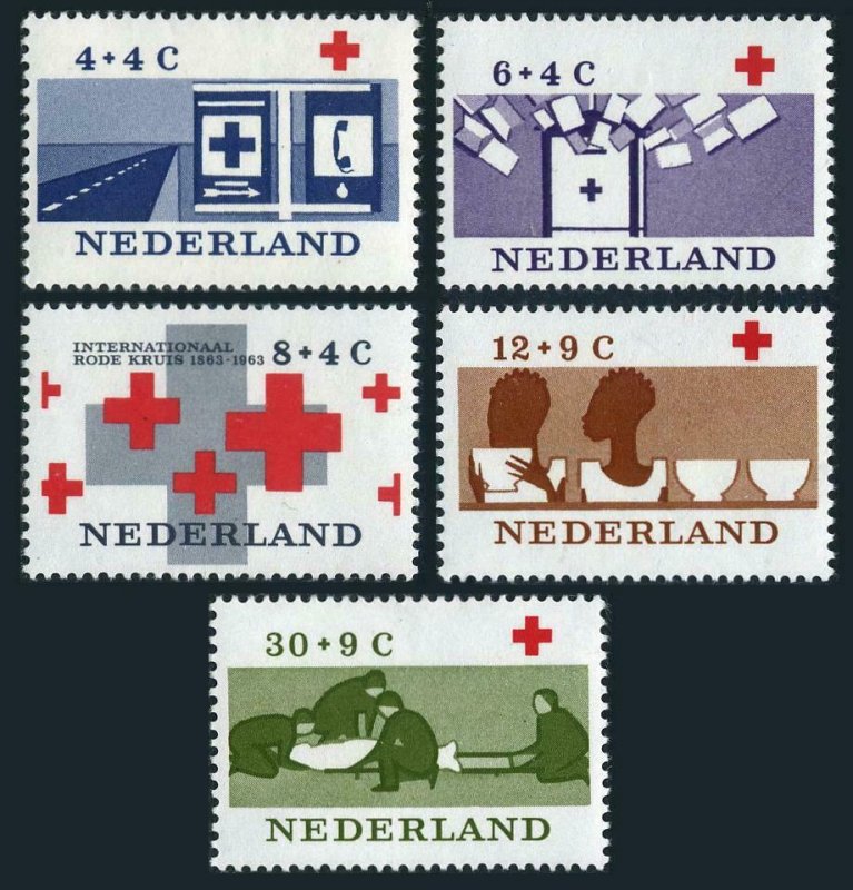 HOLLANDA 1963 Kızıl Haç