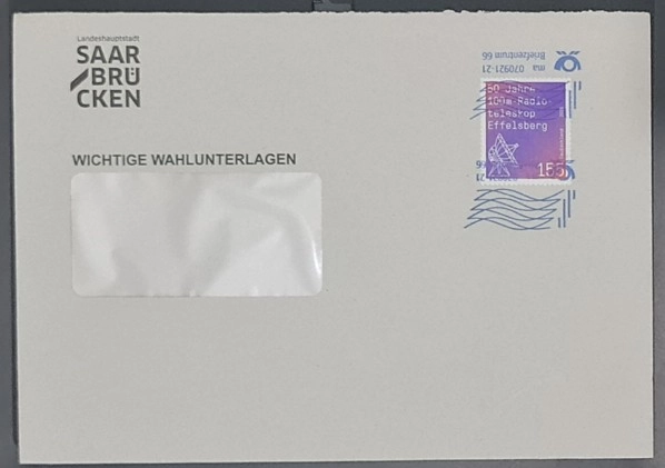 Saarbrücken Seçim Zarfı – Wichtige Wahlunterlagen 2021
