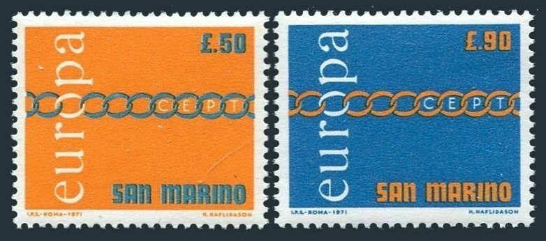 1971 SAN MARİNO EUROPA CEPT