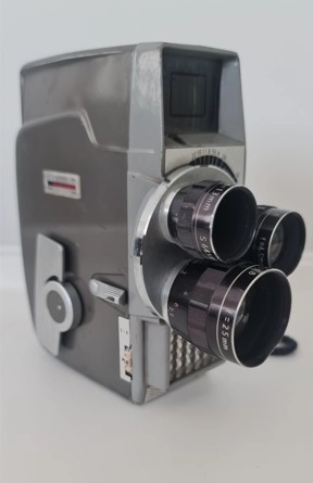 Sankyo Movimat 8 mm Sinema Kamerası-3 Pronon Lens