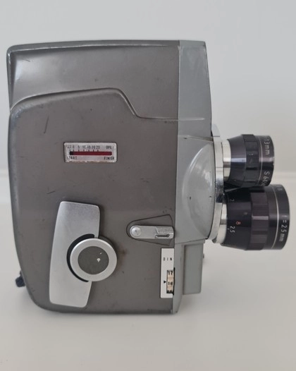 Sankyo Movimat 8 mm Sinema Kamerası-3 Pronon Lens